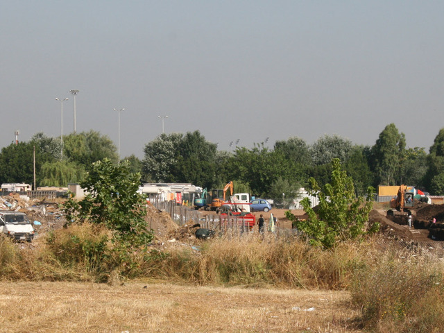 Il campo rom La Barbuta