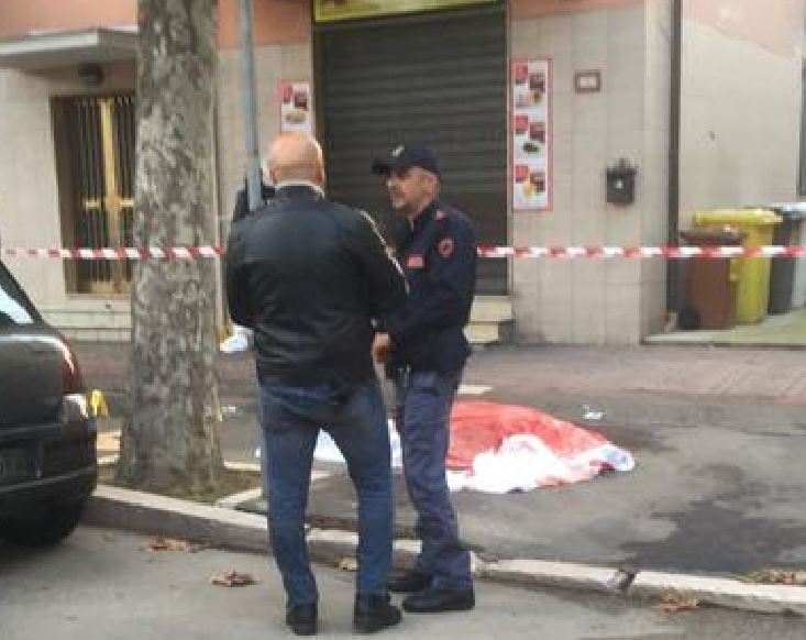 Il corpo di Fausto Di Marco a Chieti. Fermato il 24enne Emanuele Cipressi