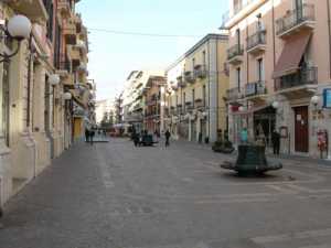 Corso Mazzini a Cosenza