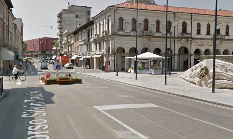 Il centro di San Donà di Piave (Venezia)