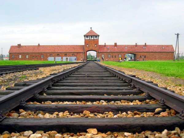 ll campo di Auschwitz-Birkenau a Oświęcim, in Polonia 