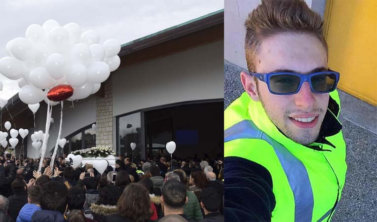 Folla immensa ai funerali di Italo D'Elisa. Parroco: "Basta odio"