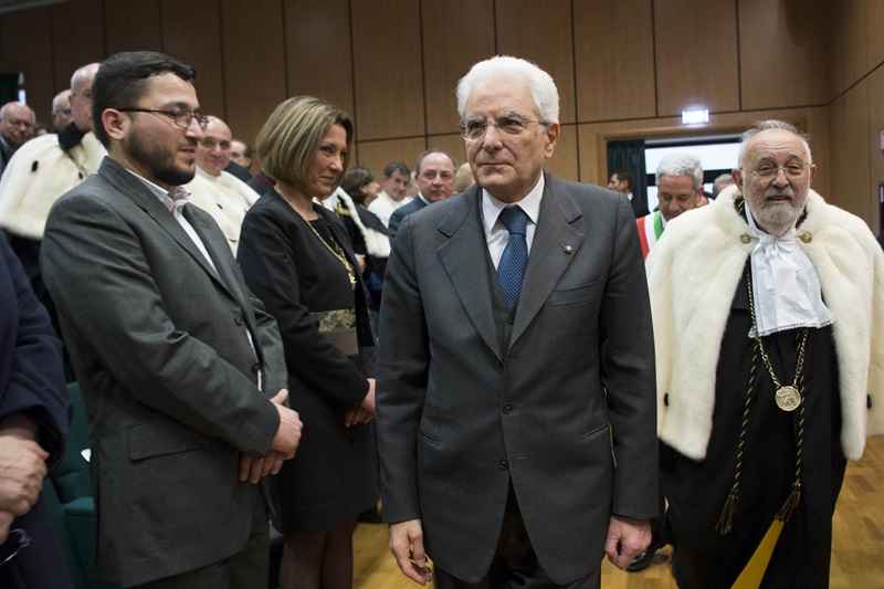 Mattarella all'Unical