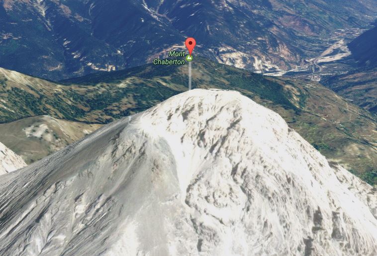 Il Mont Chaberton sulle Alpi dove è avvenuta la tragedia