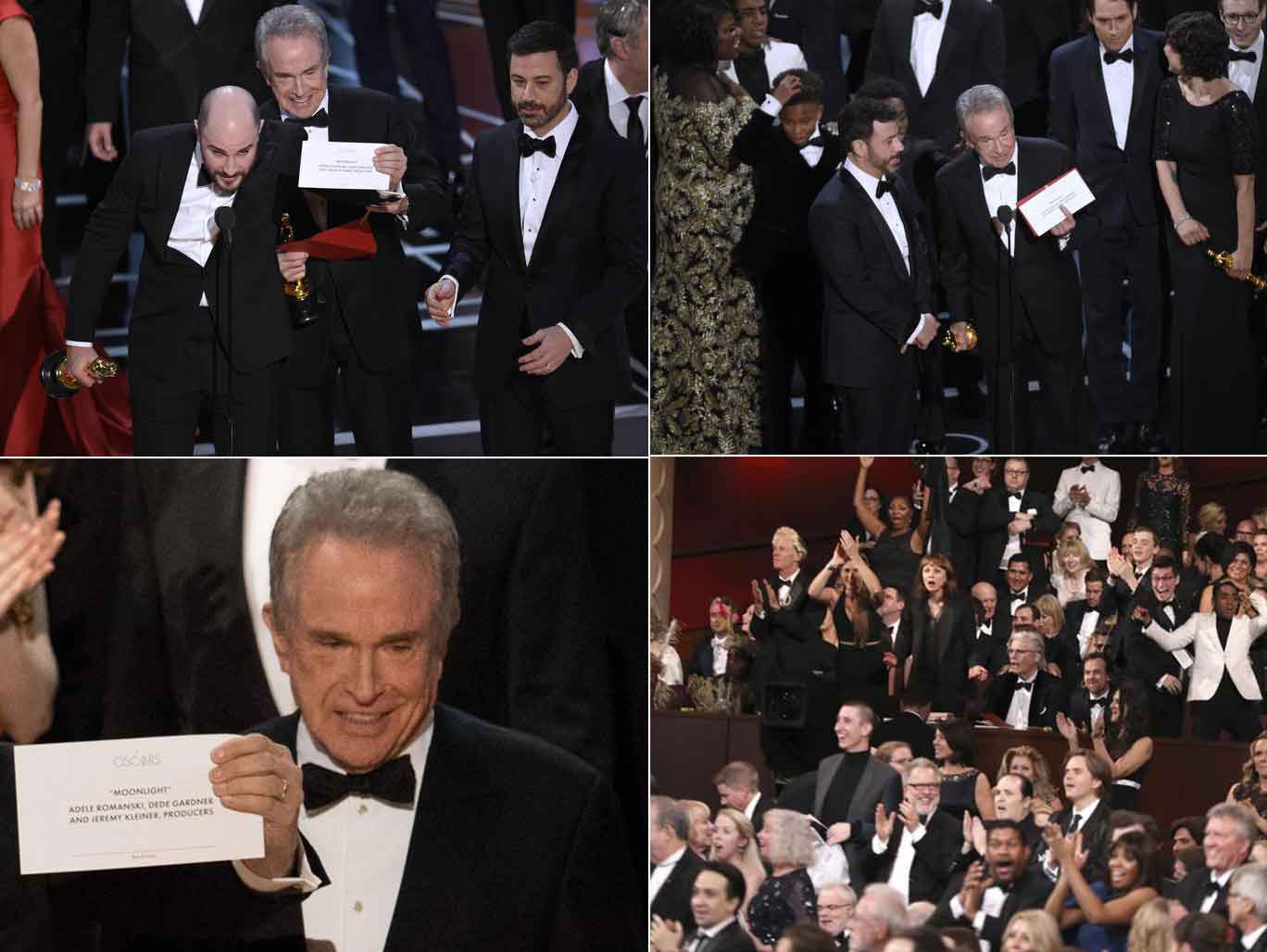 sequenza della notte degli Oscar Hollywood