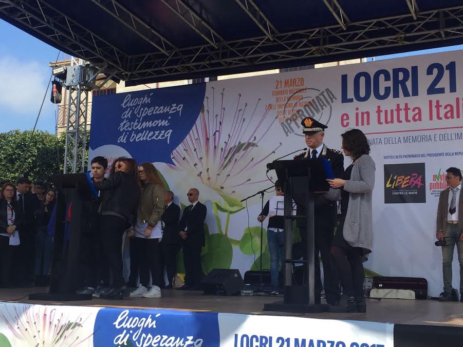 Il comandante generale dei Carabinieri Tullio Del Sette a Locri