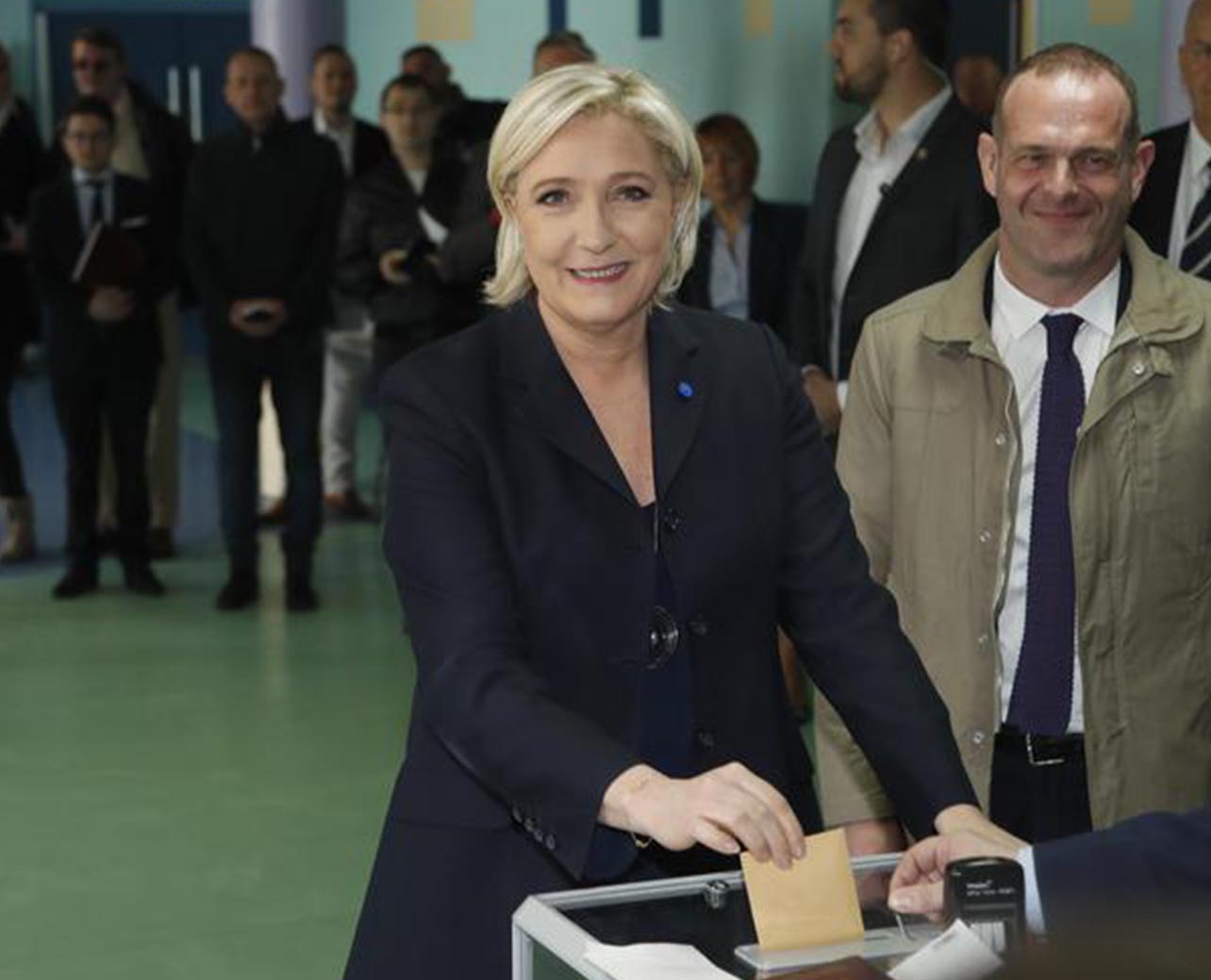 Marine Le Pen elezioni in Francia