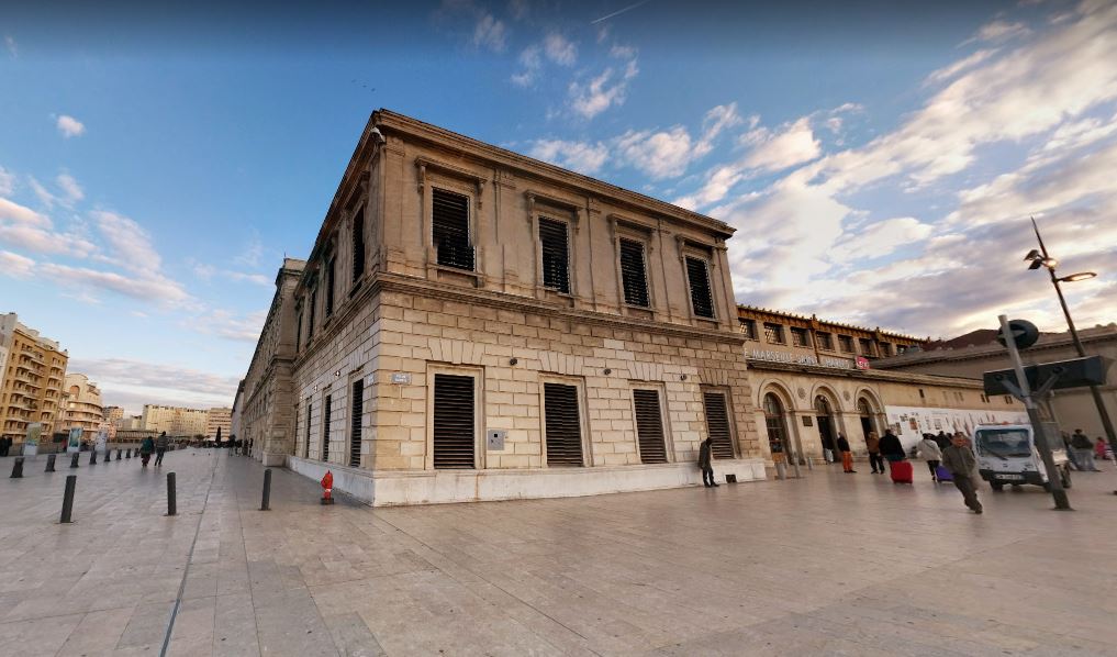 La stazione Saint-Charles a Marsiglia