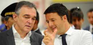Enrico Rossi con Matteo Renzi