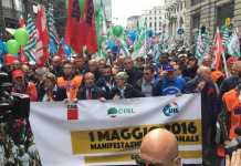 1 Maggio, corteo di Cgil, Cisl e Uil a Genova: Priorità è lavoro