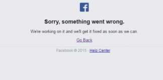Facebook Down nel giorno di collegamento con lo Spazio
