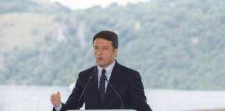 Matteo Renzi inaugura viadotto Italia