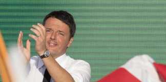 Matteo Renzi a Piazza del Popolo