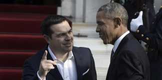 Alexis Tsipras e Barack Obama