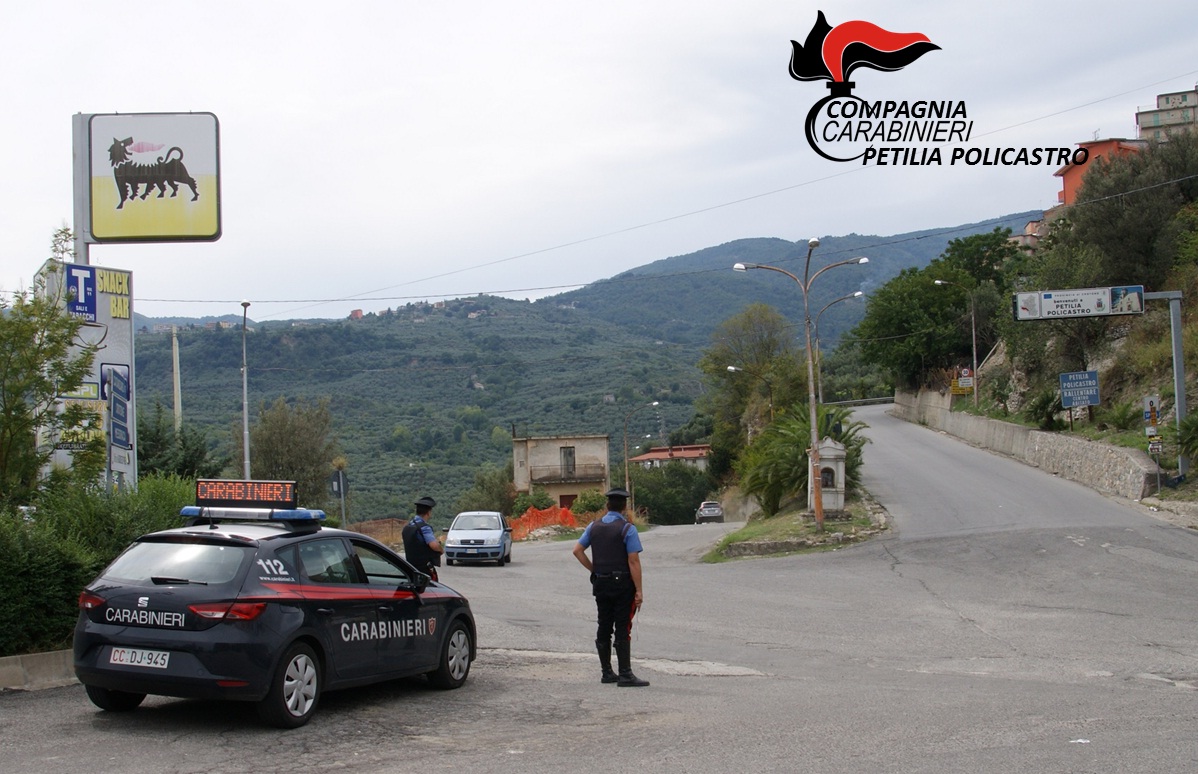 carabinieri petilia policastro