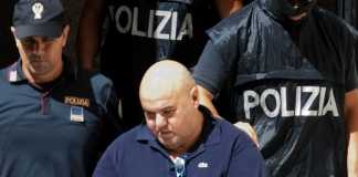 Giovanni Domenico Scimonelli durante l'arresto del 2015