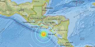 Terremoto magnitudo 7 nel Pacifico, tra El Salvador e Nicaragua