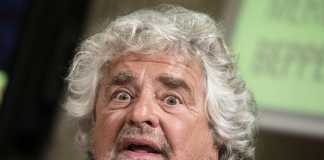Beppe Grillo in una foto d'archivio