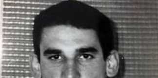 Angelo Massaro il giorno del suo arresto nel 1996