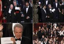 sequenza della notte degli Oscar Hollywood