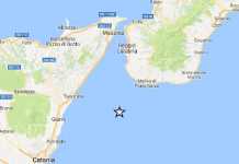 terremoto a largo coste catania calabria