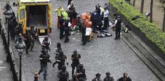 L'attacco terroristico a Londra. Nell'immagine Westminster Bridge.