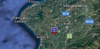 Terremoto San Calogero Vibo Valentia