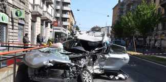 auto incidente stradale Milano