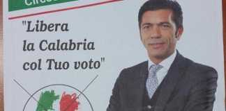 Arturo Bova in un manifesto elettorale per le regionali del 2014
