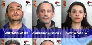 Le persone coinvolte nell'operazione Lampo a Reggio Calabria Gianfranco Musarella
