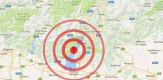 terremoto San Zeno di Montagna Verona