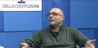 Gabriele Carchidi durante una intervista ad Articolo 21
