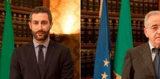 da sinistra i consiglieri provinciali Francesco Gervasi e Ugo Gravina contro il Ceta