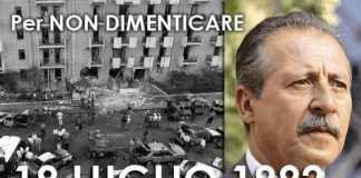 Paolo Borsellino, 19 luglio iniziative in sua memoria