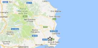 terremoto Isola Capo Rizzuto