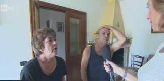 I genitori di Lucio Marzo, l'omicida reo confesso dell'omicidio di Noemi Durini