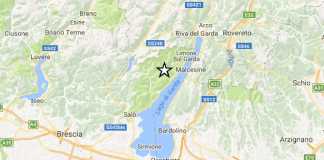 terremoto Tignale Lago di Garda