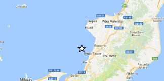 terremoto Tirreno meridionale Calabria
