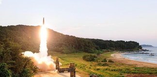 test missili Corea del Nord