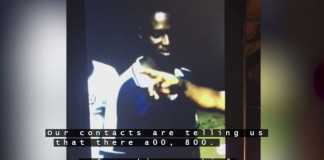 Un frame del video della Cnn mostra la compravendita degli "schiavi"
