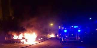 auto rumeni incendiate bisignano