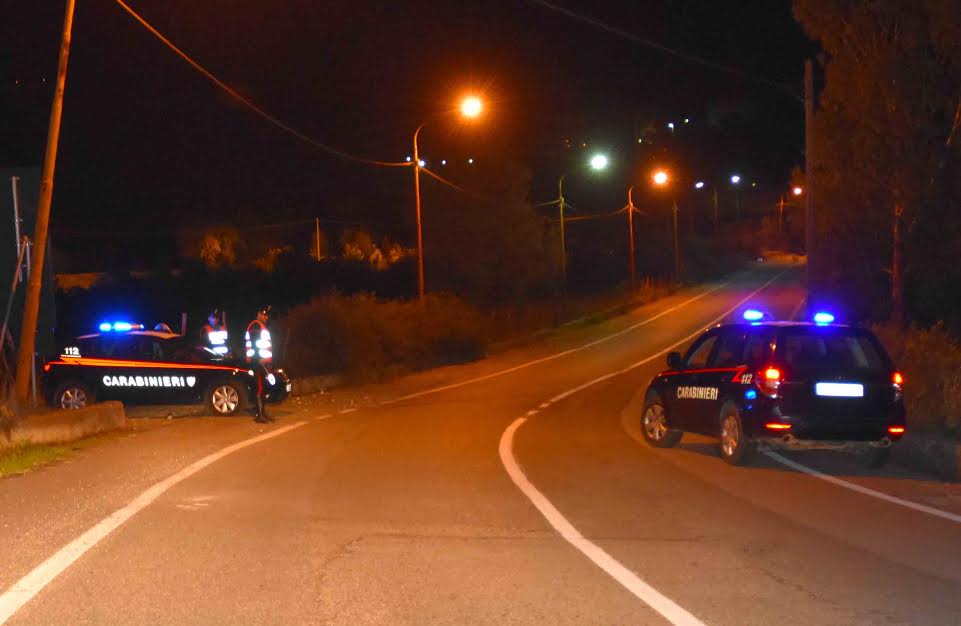 controllo carabinieri notte