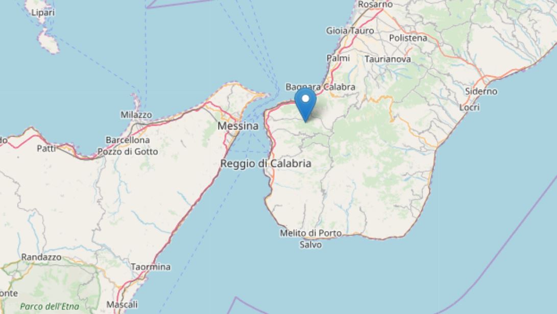 terremoto Reggio Calabria Sant'Alessio in Aspromonte