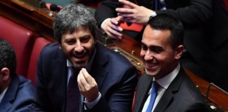 Roberto Fico e Luigi DI Maio alla Camera