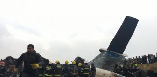 L'aereo schiantato in Nepal