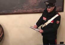 I panetti di hashish sequestrati dai carabinieri a Cosenza