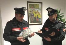 marijuana carabinieri rende