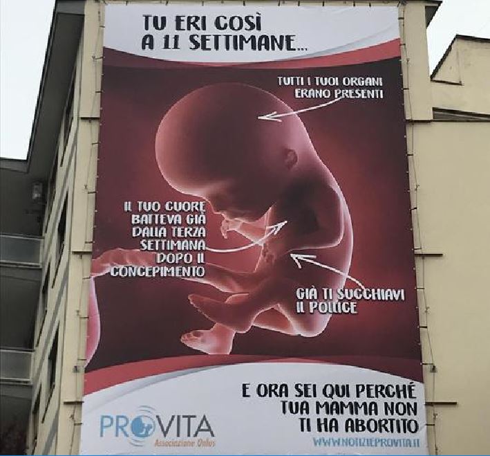 manifesto ProVita Roma