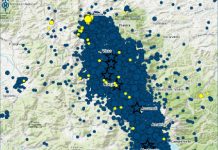 Sequenza sismica nell'Italia centrale, faglia del 2016