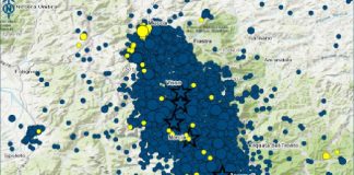 Sequenza sismica nell'Italia centrale, faglia del 2016